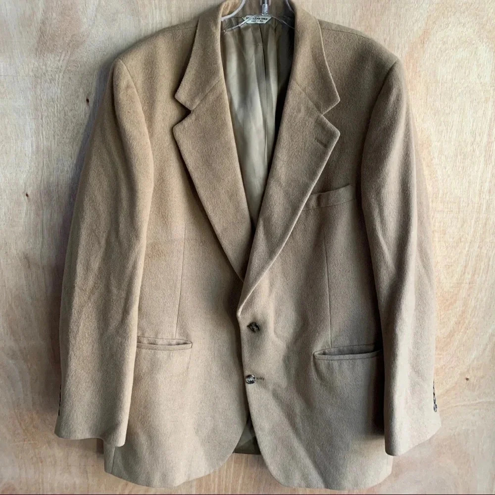 Marshall Field’s 100% Camel Hair Blazer Jacket